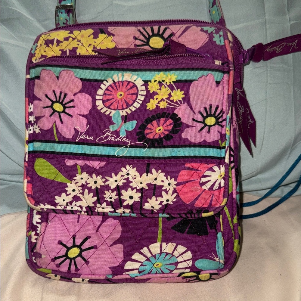 Vera Bradley Multicolor Floral Crossbody Bag